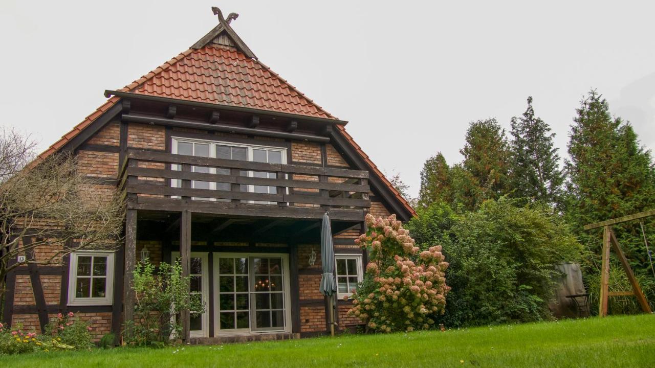 Ute'S Fachwerk Apartment Wolthausen ภายนอก รูปภาพ